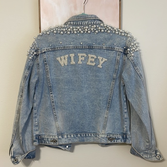 Jackets & Blazers - WIFEY | Pearl Denim Jacket